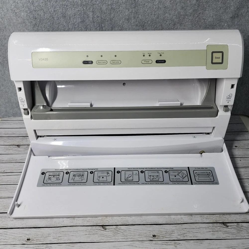 FoodSaver‎ V3420 Vacuum Sealer Automatic Bag Sealing System Kitchen Appliance